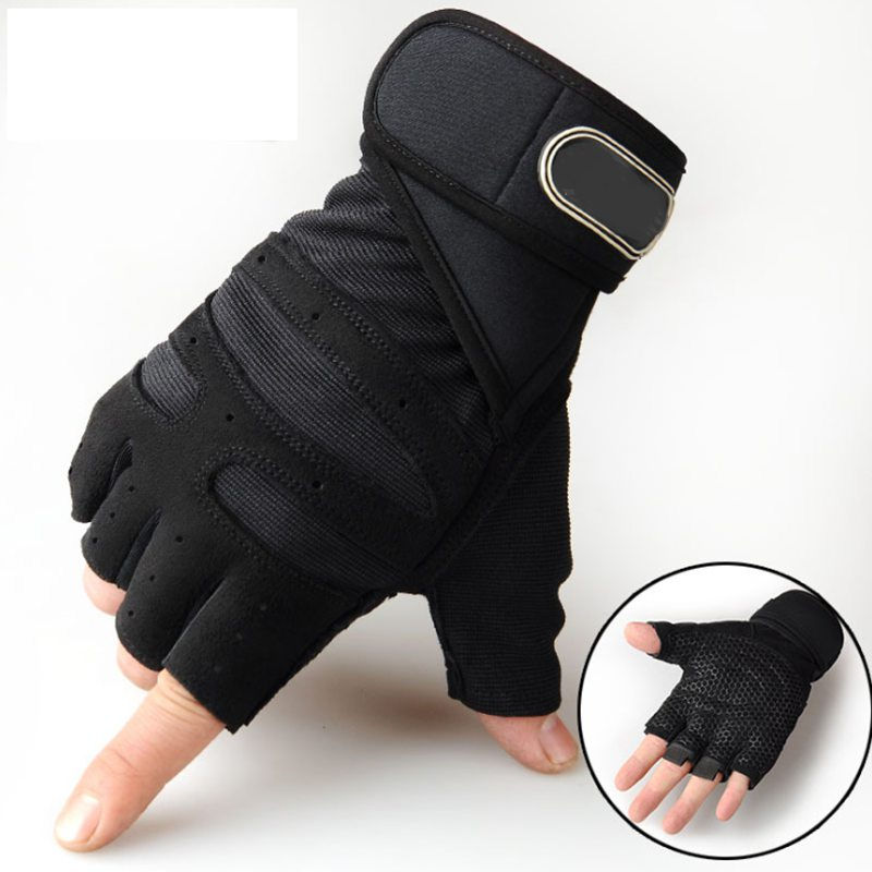 Thumbnail: Dumbbell Gloves for Men Women Weightlifting Crossfit Bodybuilding Workout Sport