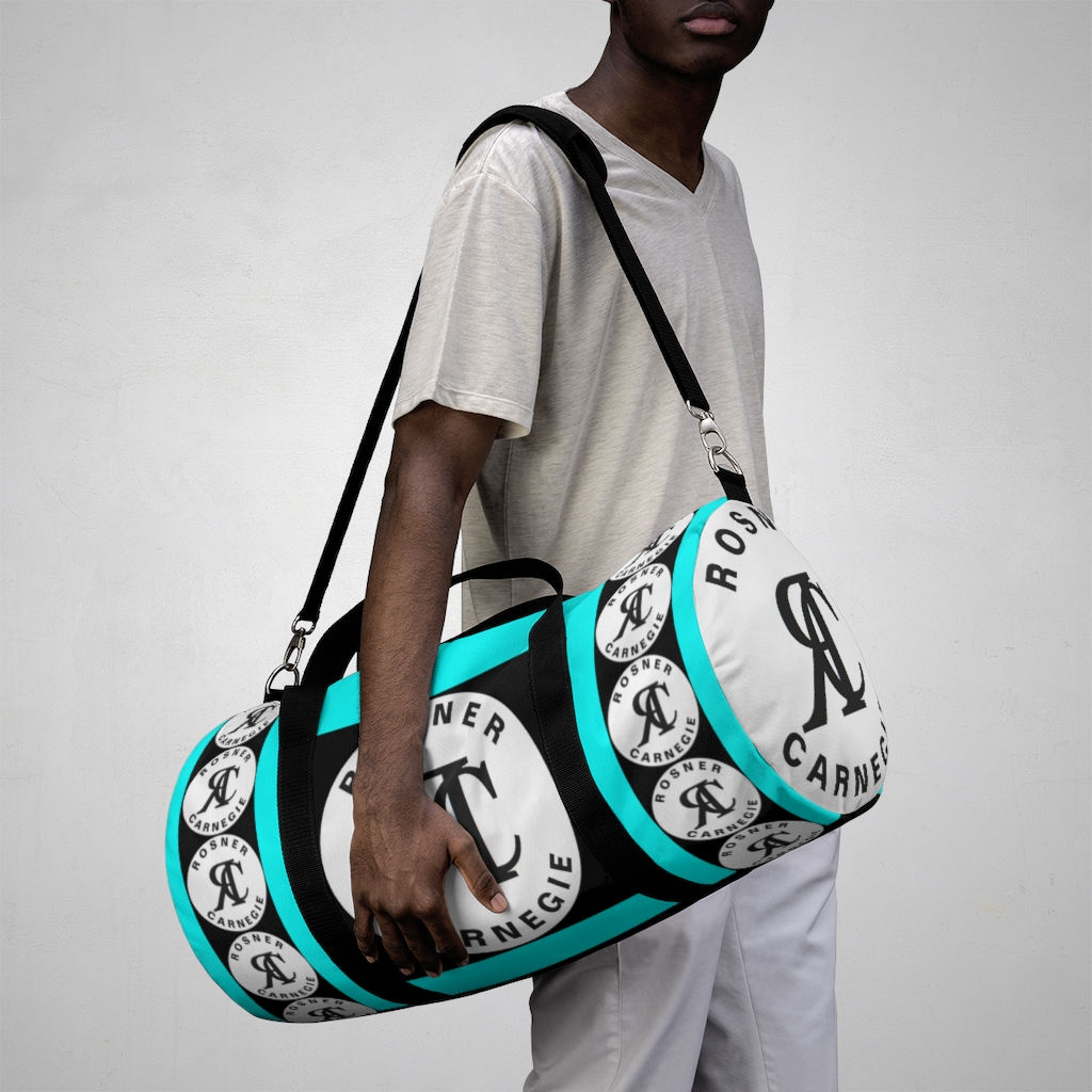 ROSNER CARNEGIE ATHLETICS® PYUBDJ2000110 UNISEX JUMBO DUFFLE BAG - AQUA