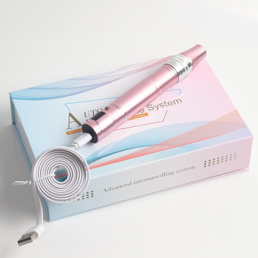 Thumbnail: New Wireless Ultima Derma Microneedling Stamp Meso Pen Digital Display 5 levels