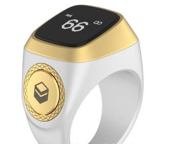 Миниатюра: Iqibla Smart Tasbih Tally Counter for Muslims Zikr Ring Digital Tasbeeh 5 Praye