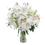Thumbnail: 20 Stems of White Oriental Lilies- Beautiful Fresh Cut Flowers- Express Delivery