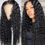 Thumbnail: 30Inch Long Human Hair Wigs For Black Women Kinky Curly 4X4 13X4 Lace Closure 1