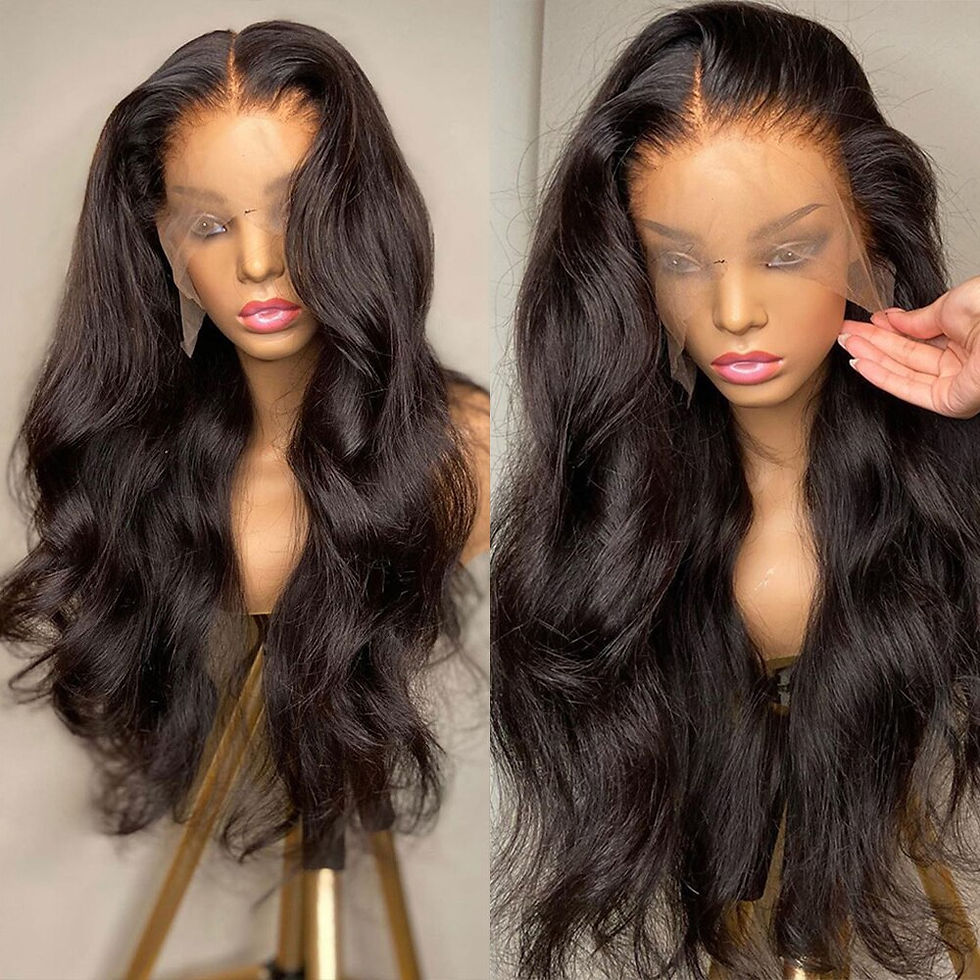 Thumbnail: Body Wave Lace Wigs For Women Human Hair 4x4 5x5 Lace Closure Wig 30 32 34 Inch