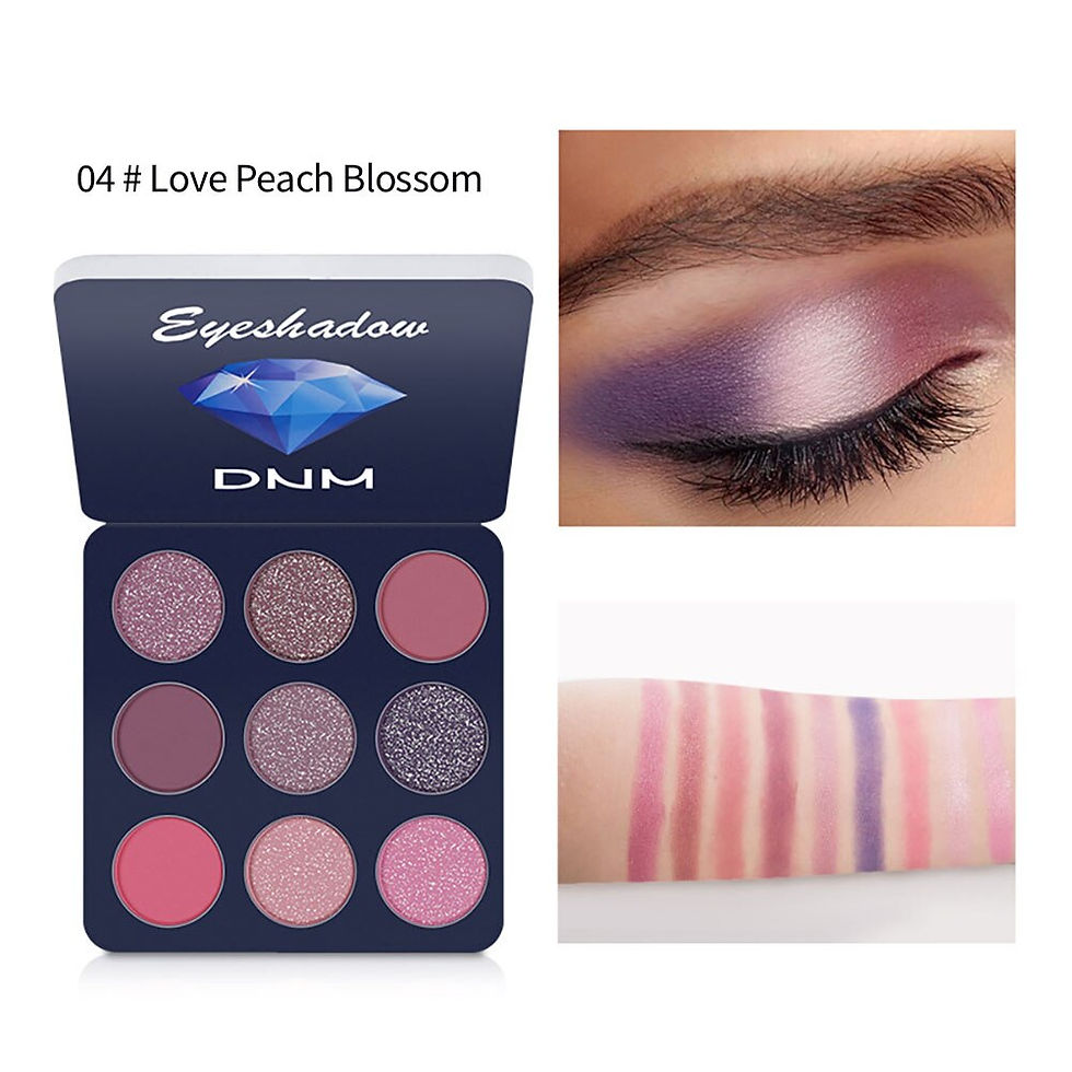 Thumbnail: 9 Colors Gliltter Eyeshadow Palette Matte Eye Shadow Pallete Shimmer Shine Nude