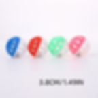 Thumbnail: Pet Play Balls Plastic Pet Cat Kitten With Jingle Bell Pounce Chase Rattle Ratt