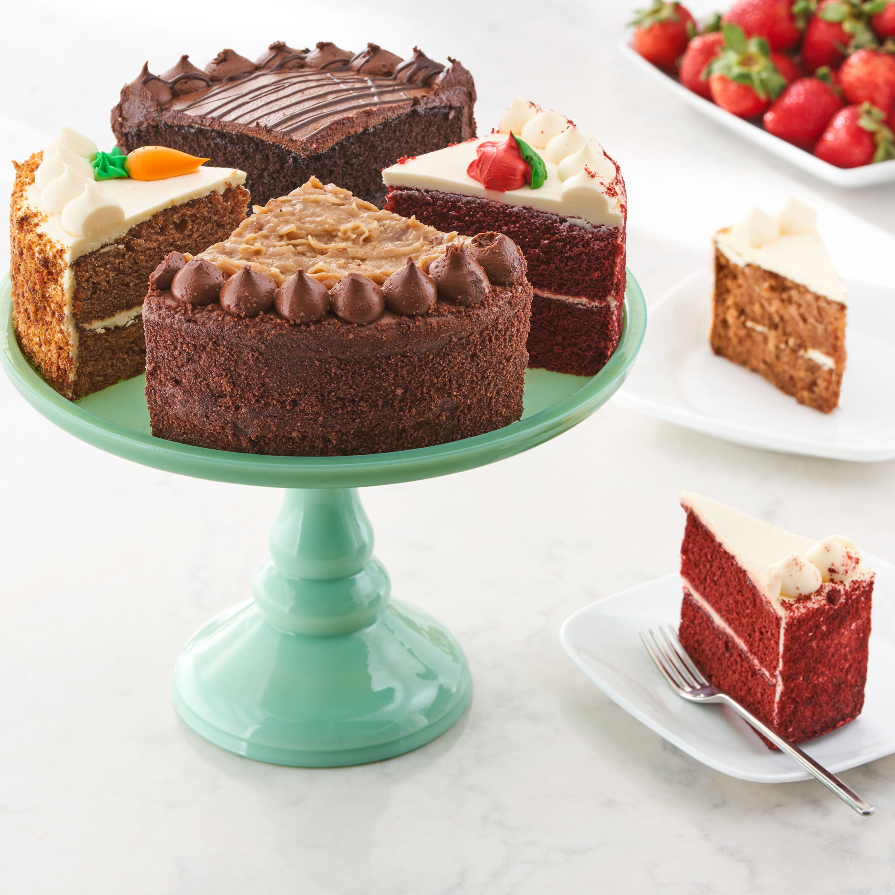 WISHALIVE FRESH 8" Variety Cake, 44oz