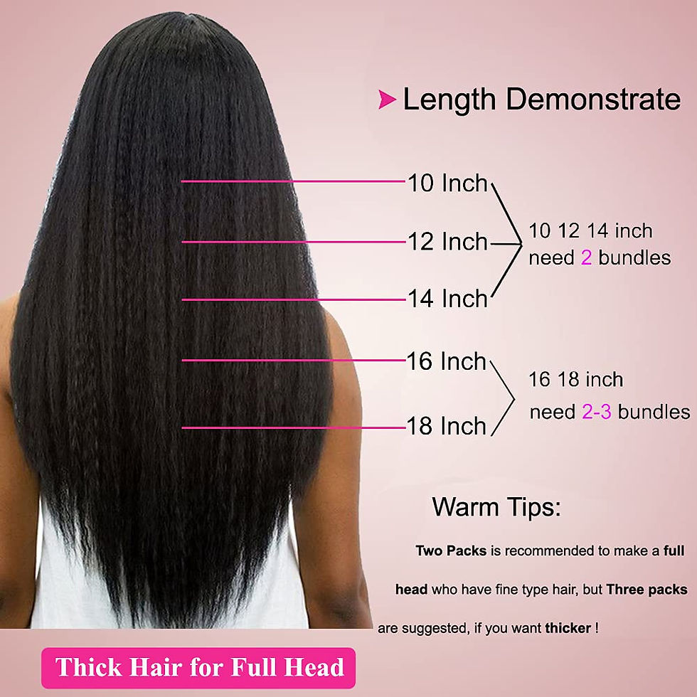 Thumbnail: Clip In Kinky Straight Human Hair Extensions Clips In Extension Full Head Brazi