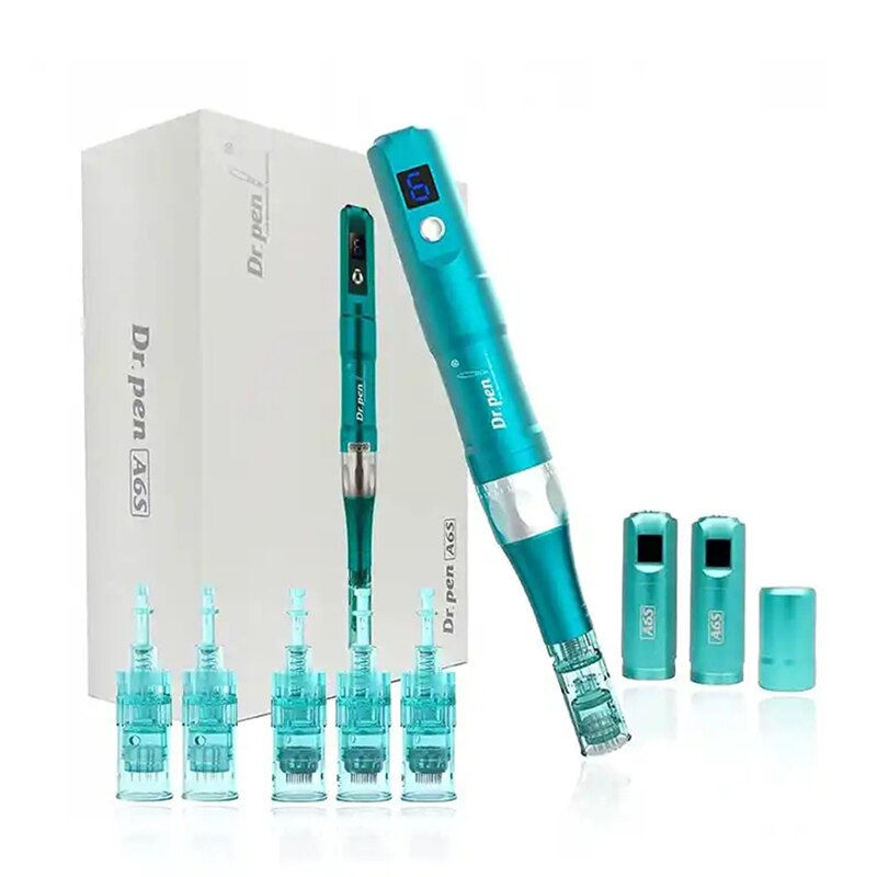 Thumbnail: Professional Dr Pen A6S Upgraded Derma Pen 6-Speed Skin Rejuvenation Wireless M