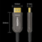 Miniature : 10M/15M Optical Fiber 8K 60Hz HDMI 2.1 Cable 48Gbps 4K 120Hz 144Hz eARC HDR HDC