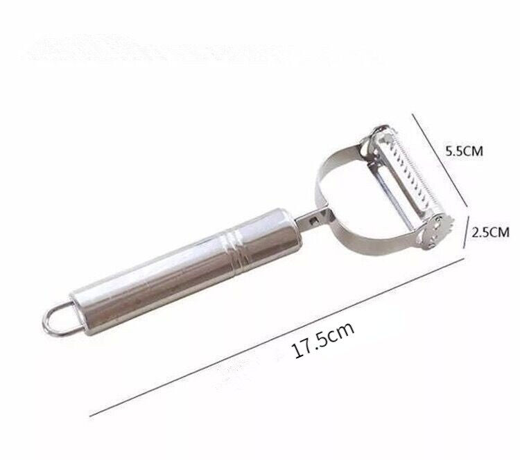 Thumbnail: Stainless Steel Peeler Potato Carrot Cucumber Grater Fruit Vegetable Multifunct
