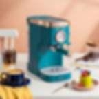 Thumbnail: Espresso Coffee Machine 20bar Automatic Expresso Maker Cafe Powder Espresso Mak