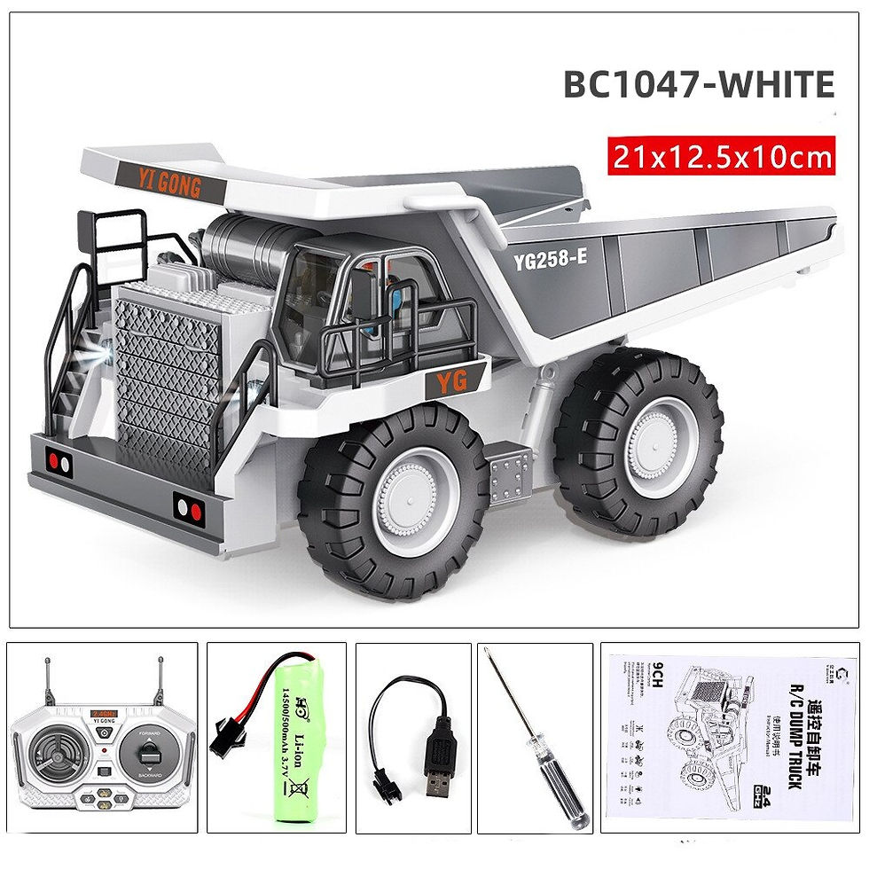 Thumbnail: RC Car Children Toys Remote Control Car Toys For Boys Radio Control Excavator D