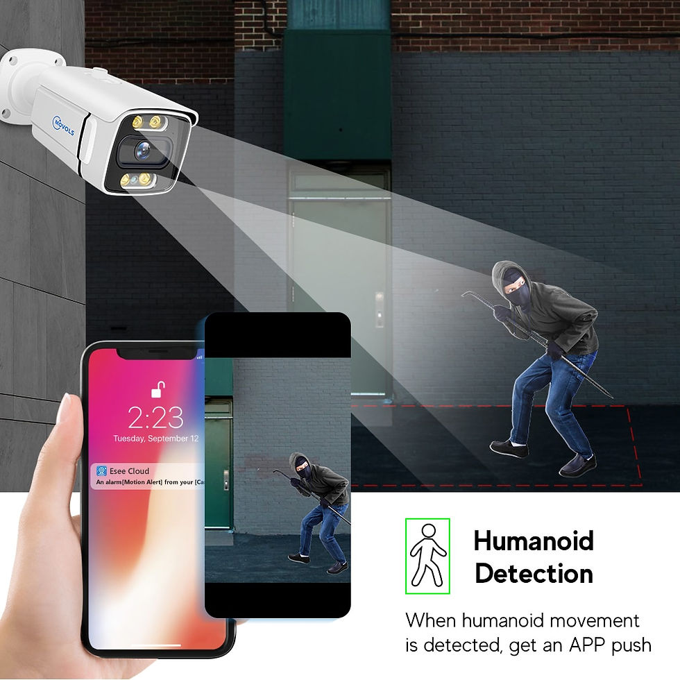 8CH 5MP 8MP POE Security Camera System Two Way Audio 8MP NVR Kit CCTV Outdoor I