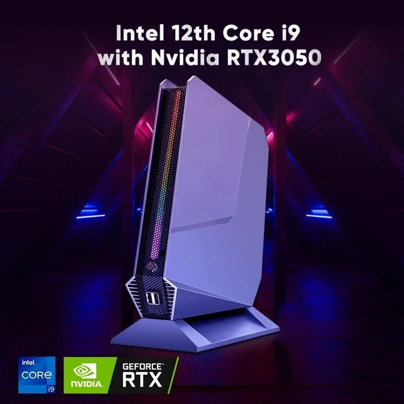 12th Gen Gamer PC Core i9-12900H i7 12700H Nvidia RTX3050Ti 4G 8G Mini Desktop