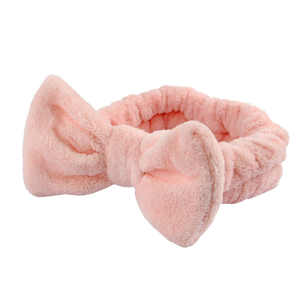 Thumbnail: Wash Face Wristband Set Headbands Spa Bathroom Accessories Set Water Absorption