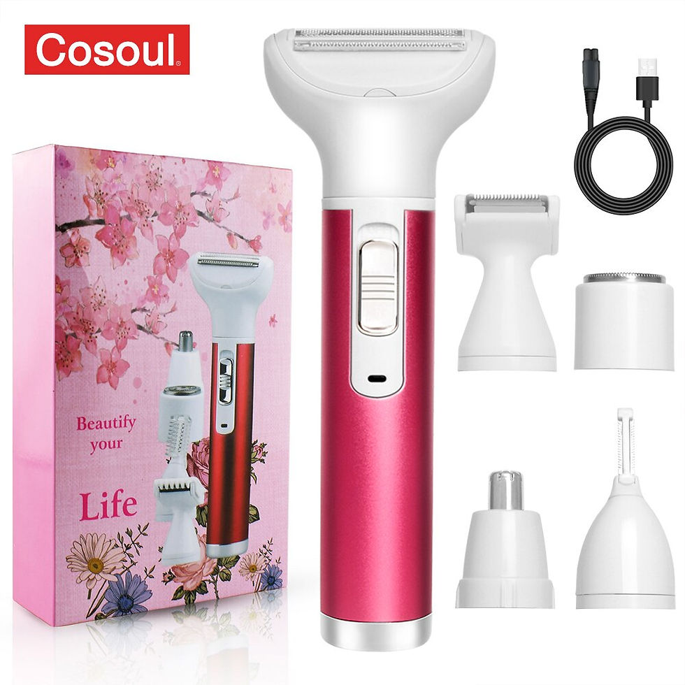 Thumbnail: 5 in 1 Body Hair Removal Epilator Armpit Hair Bikini Hair Leg Hair Pubic Hair E