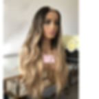 Thumbnail: Ombre Honey Blonde Long Soft Natural 24inch Body  Wave U Part Wig European Remy