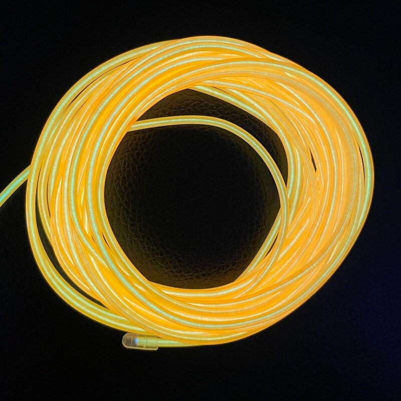 Thumbnail: 1m 3m 5m Glow EL Wire Neon Cable for Christmas Dance Party DIY Costumes Multico