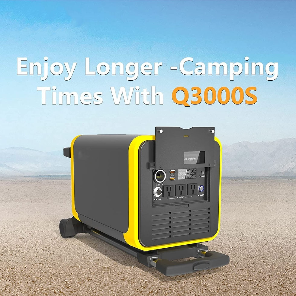 Thumbnail: 3000W Portable Power Station 220V Power Bank 2694Wh Camping External Battery So