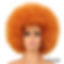 Miniature : Afro Curly Wig With Bangs High Puff Short Synthetic White Wig Mixed Ash Blonde 