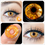 Miniatura: EYESHARE 1Pair Cosplay Colored Contact Lenses For Eyes Halloween Anime Lenses B