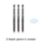 Миниатюра: 30Pcs Erasable Pen Gel Pens 0.5mm Blue/Black Ink Pen Refill Set For School Supp