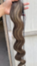 Thumbnail: Wholesale Price Body Wave Bundles Synthetic Natural Hair Extensions Blonde Hair