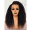 Thumbnail: Soft Yaki 26inches Long Natural Black Kinky Straight Hair Wig For Women Natural