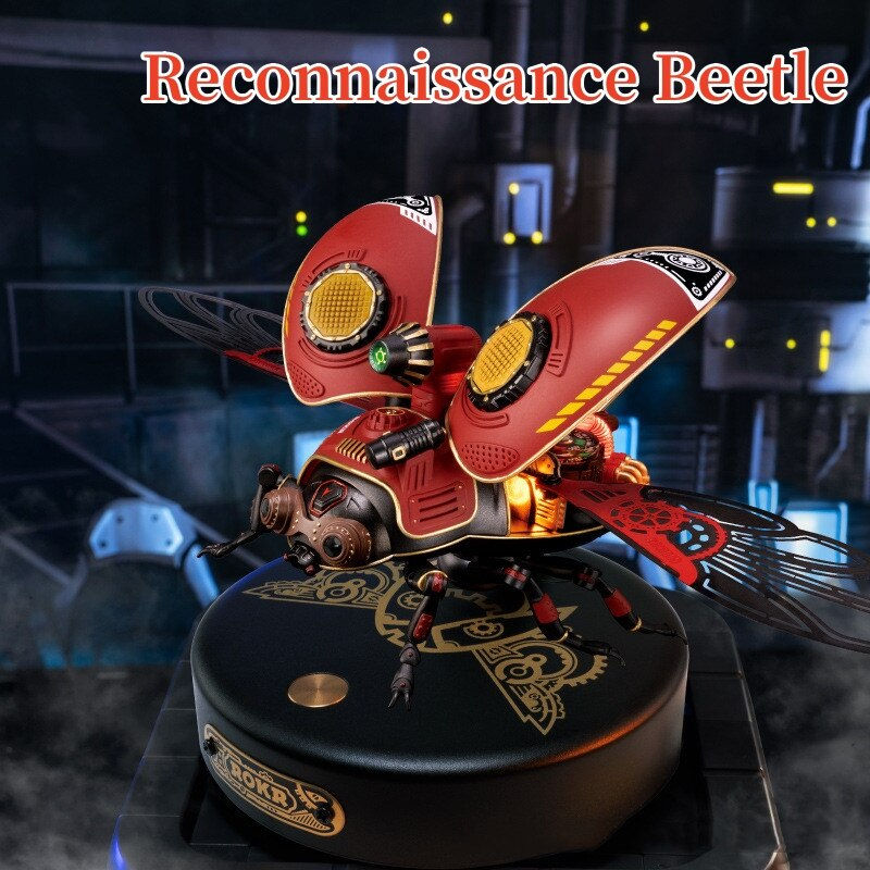 Thumbnail: Reconnaissance Beetle Hand Assembled Model Toy Decompression Punk Ornaments
