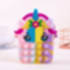 Thumbnail: Pop Purse Silicone Sensory Push Pop Bubble Bag Crossbody Bag Antistress Toys Re