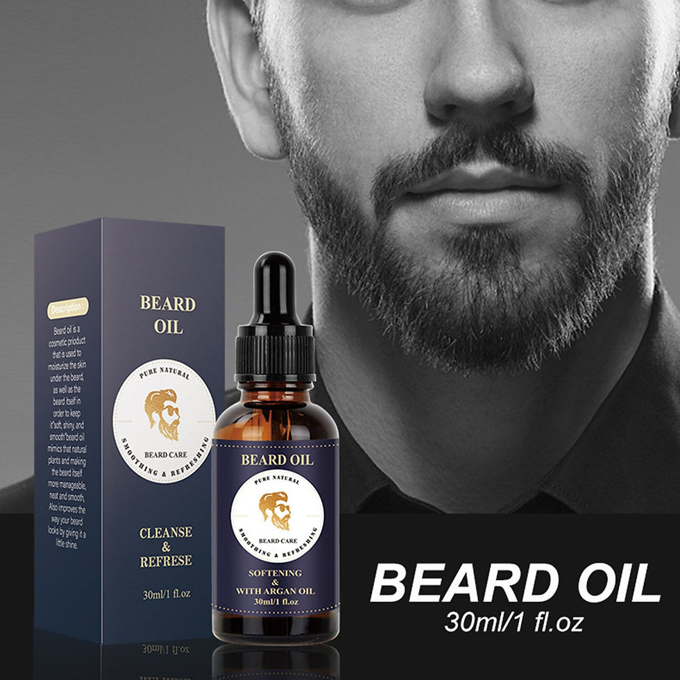 Thumbnail: New Beard Oil for Men Conditioner Provide Nourishment Enhance Natural Shine Sof