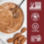 Miniatura: JUSTIN'S No Stir, Gluten-Free Chocolate Hazelnut Almond Butter, 12 oz Jar