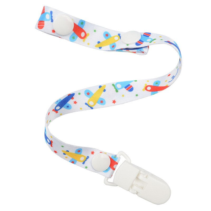Thumbnail: 1PC Baby Pacifier Clip Chain Adjustable Dummy Clip Nipple Holder Polyester Paci