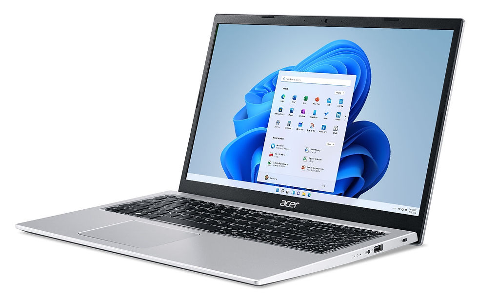 Thumbnail: Acer Aspire 3 15.6" FHD Laptop, Intel Core i3-1115G4, 4GB DDR4, 128GB NVMe SSD,