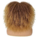 Thumbnail: Curly Afro Wigs For Black Women Short Kinky Curly Wigs With Bangs 16 Inch Brown