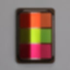 Thumbnail: 200 Sheets Morandi Transparent Fluorescent Index Tabs PET Arrow Flags Sticky No