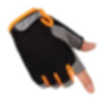 Thumbnail: Half Finger Outdoor Cycling Anti Slip Anti Sweat Men Women Half Finger Gloves B