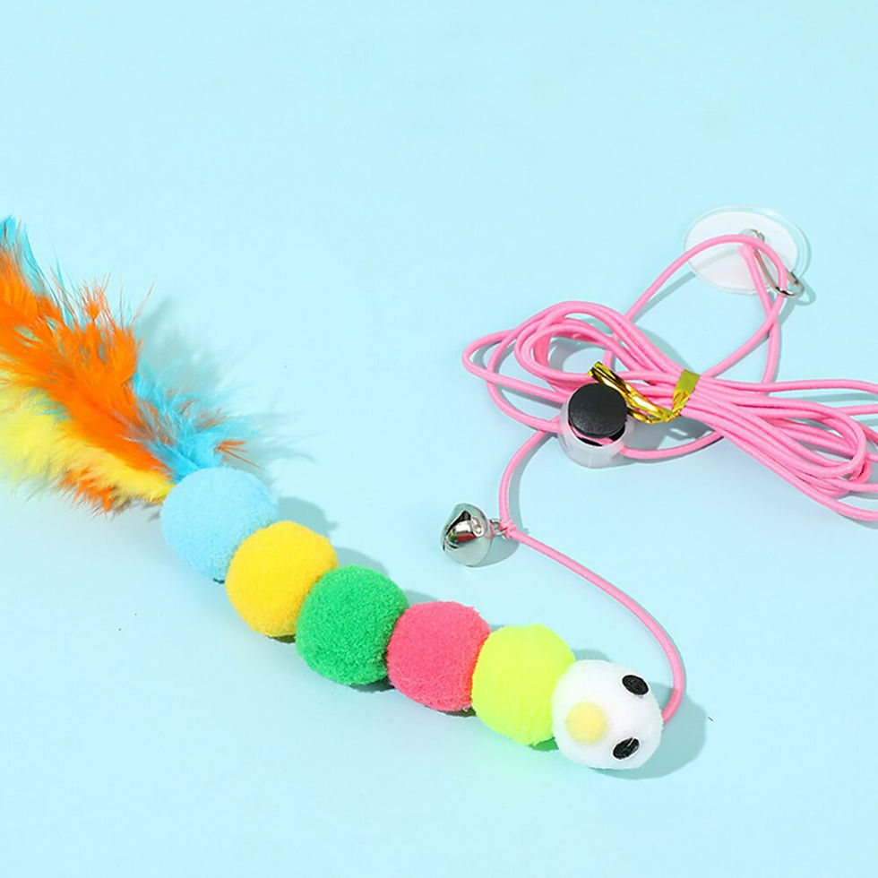 Thumbnail: Cat Toy Simulation Mouse Cat Scratch Rope Mouse Funny Kitten Interactive Toy Re