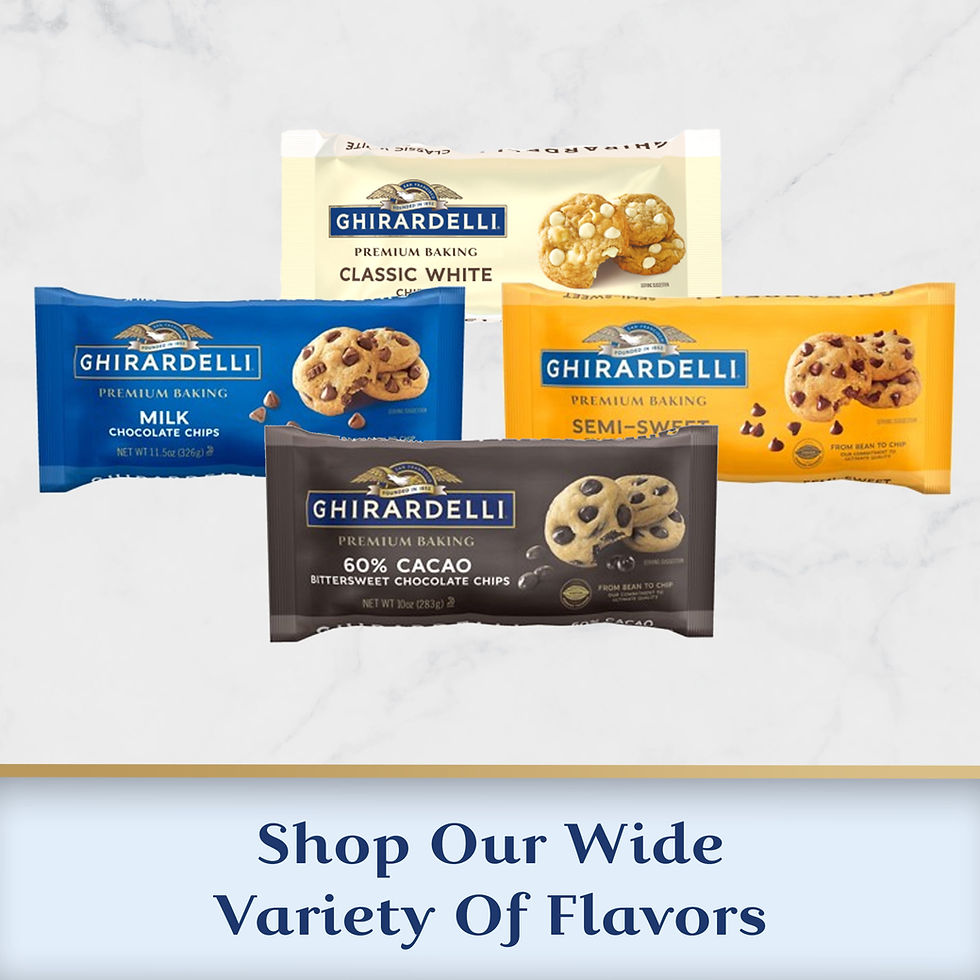 Thumbnail: GHIRARDELLI Semi-Sweet Chocolate Premium Baking Chips Chocolate Chips for Bakin