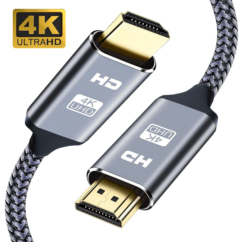 Thumbnail: HDMI Cable 2.0 4K Cable for PS4 PS3 Xbox Fire TV Stick Blue Ray Player HDR 3D H