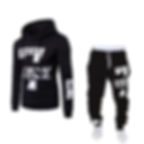 Thumbnail: Men Sets 2023 Spring Winter Sweatsuit Set Homme Casual Fleece Sportwear Suits H