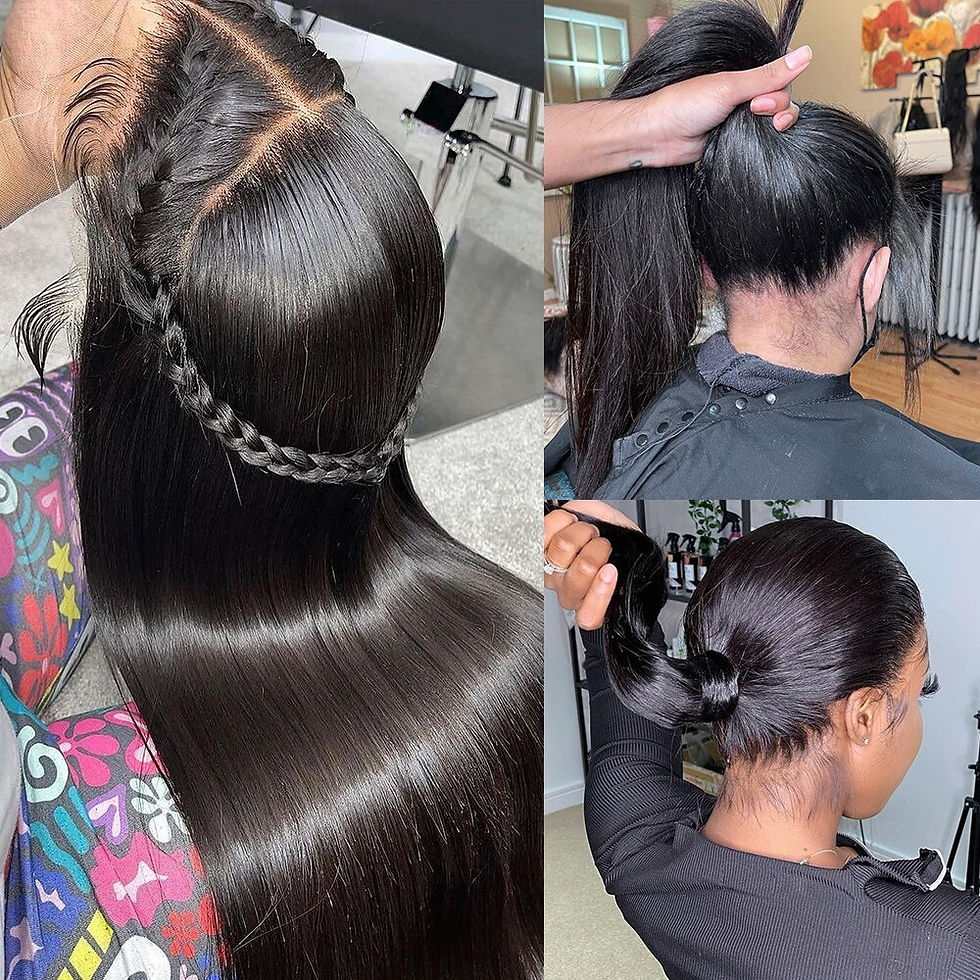 Thumbnail: 30inch Full Lace Wig Human Hair Wigs Bone Straight Human Hair Lace Front Wigs G