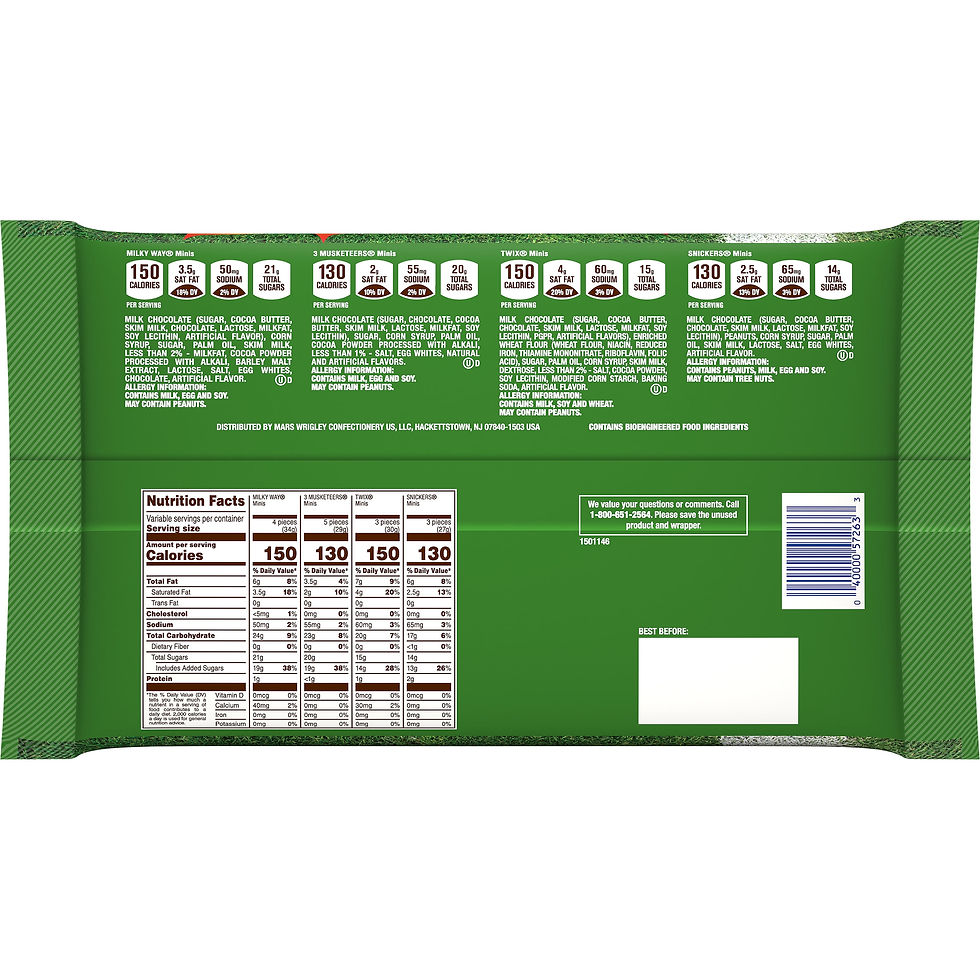 Thumbnail: Mars Mixed Snickers, Twix, & More Chocolate Chewy Candy Variety Pack - 9.87oz/3