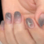 Thumbnail: 24pcs French Style False Nails Glitte Design Fake Nail Patch Mid Length Coffin 