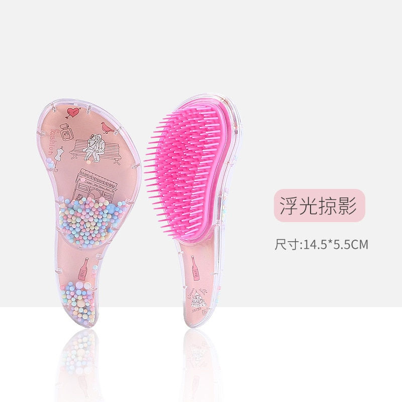 Thumbnail: Cartoon Magic Comb Anti-static Massage Unicorn Hair Brushes  Shower Massage Hai