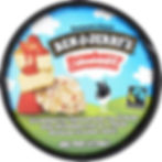 Thumbnail: Ben and Jerrys Strawberry Cheesecake Ice Cream, 1 Pint -- 8 per Case.