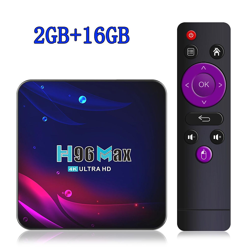 Thumbnail: H96 Max V11 Smart TV BOX Android 11 4GB RAM Rockchip 3318 4K Google 3D Video BT