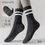 Thumbnail: Yoga Socks Cotton Mid-tube Professional Non-slip Silicone Indoor Fitness Floor 