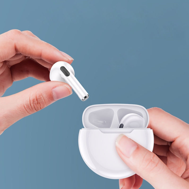 Thumbnail: NEW Original Air Pro 6 TWS Wireless Headphones Fone Bluetooth Earphones Mic Pod