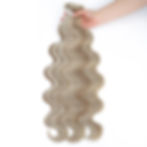 Thumbnail: Wholesale Price Body Wave Bundles Synthetic Natural Hair Extensions Blonde Hair